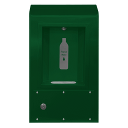 WOBF-1SM-RPB bottle filler, surface mounted, green
